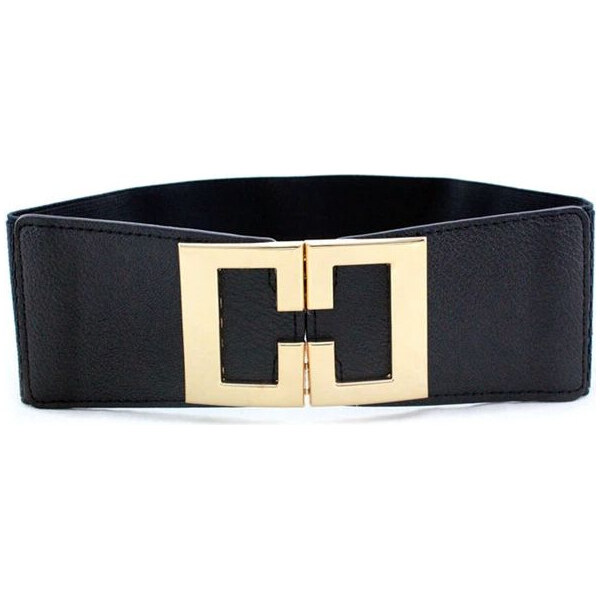 Lifestyle Dámsky strečový opasok na šaty s prackou Abril Čierny 65226003