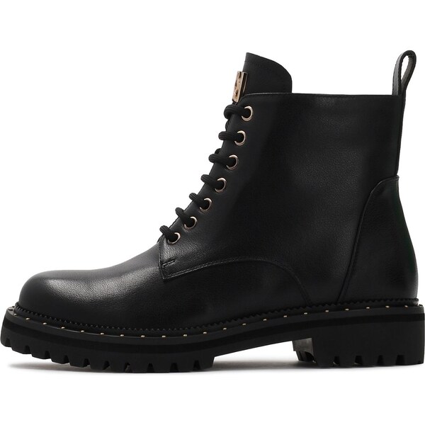 Kazar Šnurovacie členkové čižmy čierna 66346304