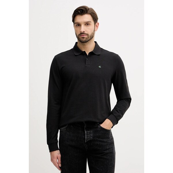 Bavlnené tričko s dlhým rukávom Calvin Klein Jeans 66363228