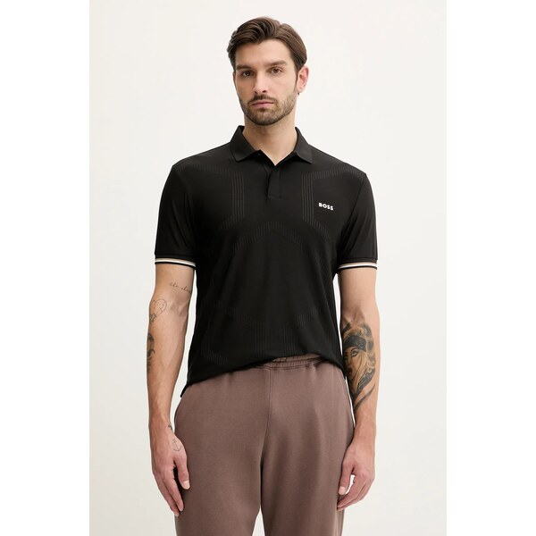Polo tričko BOSS Green PL_GOC Chip Hexa 66393201
