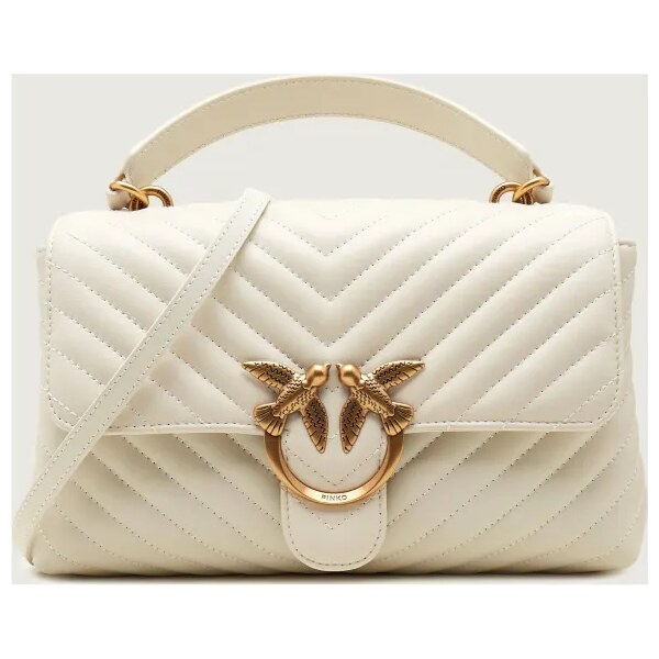 Pinko Kožená kabelka na rameno LOVE LADY PUFF CLASSIC 64591517