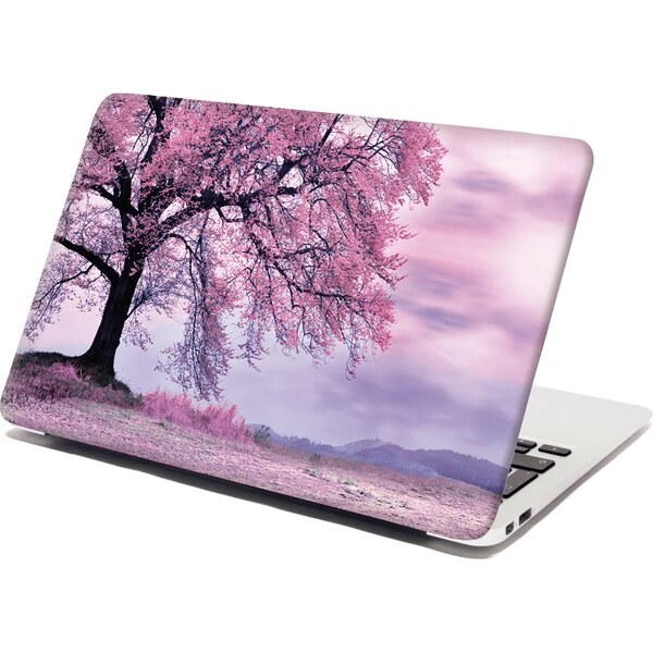 Sablio Samolepka na notebook Ružový strom 65098693