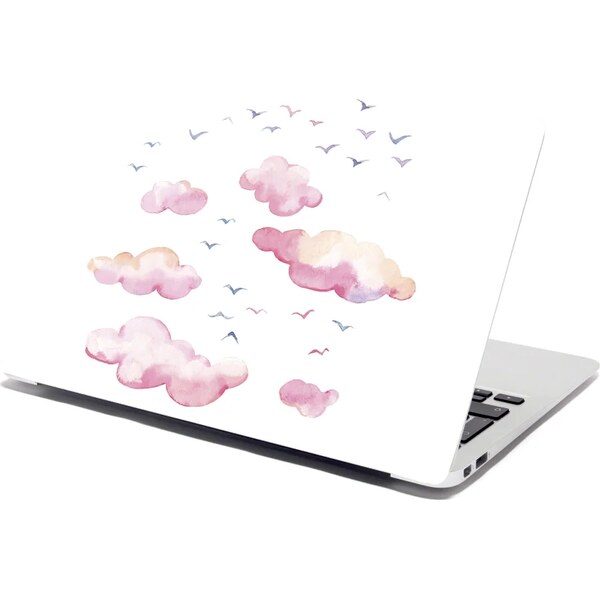 Sablio Samolepka na notebook Ružové mraky 65113392