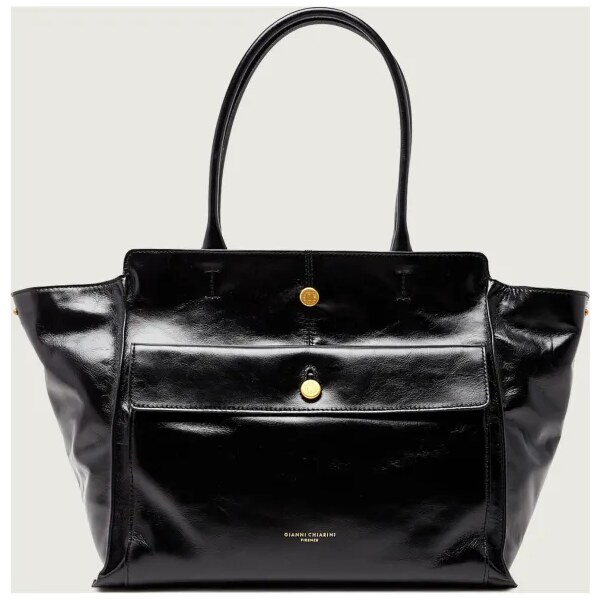 GIANNI CHIARINI Kožená shopper kabelka CHER 66364459