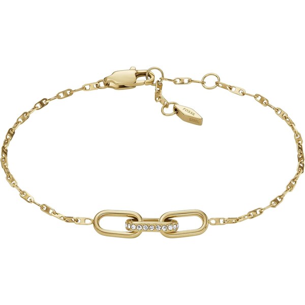 FOSSIL Náramok zlatá / priehľadná 66371794