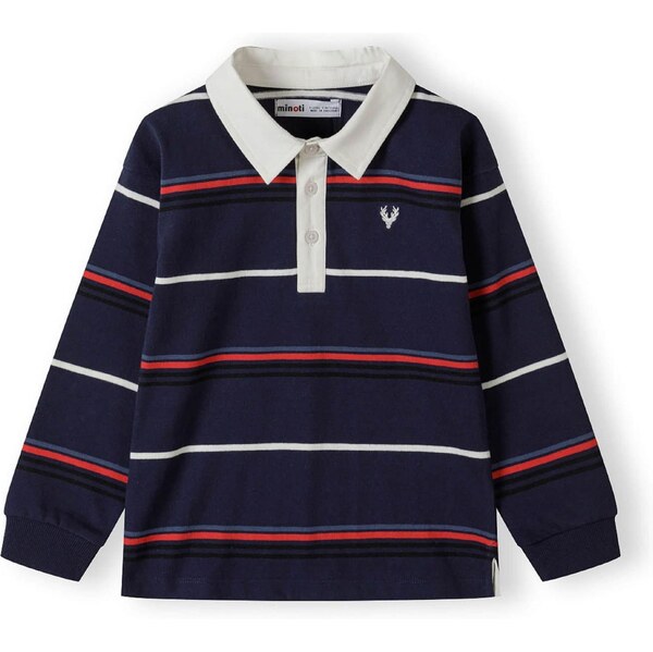 MINOTI Tričko tmavomodrá / červená / čierna / biela 66372100