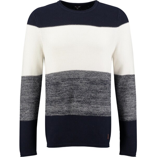 Key Largo Sveter Jogi námornícka modrá / modrá melírovaná / biela 66372244