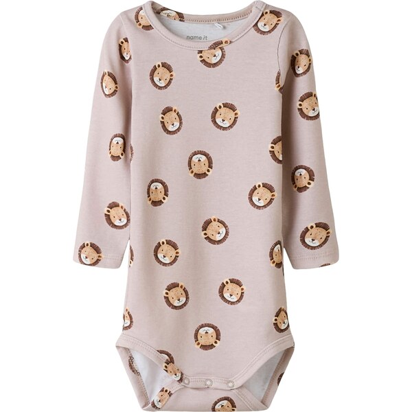 NAME IT Body béžová / farba ťavej srsti / tmavohnedá / biela 66372290