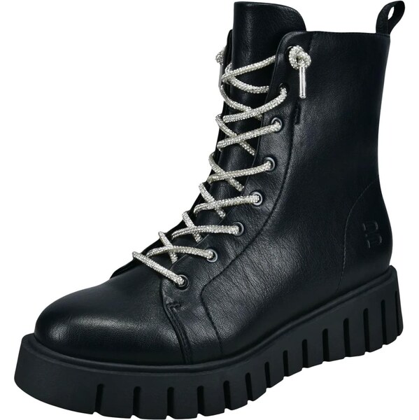 TT. BAGATT Šnurovacie členkové čižmy čierna 66372328