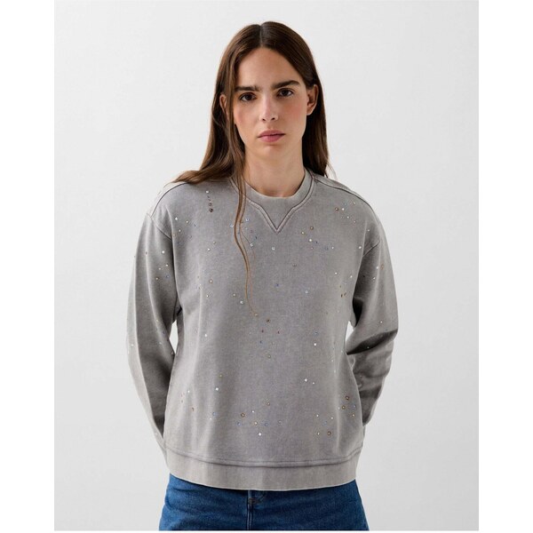 Scalpers Mikina sivá 66372352