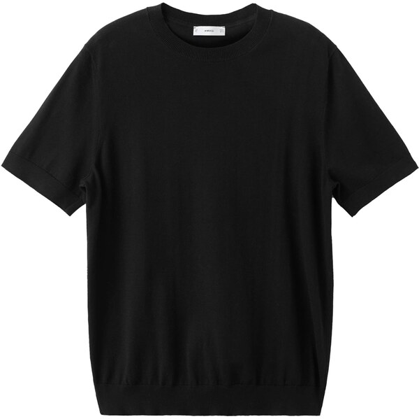 MANGO MAN Sveter ARRAONA čierna 66372541