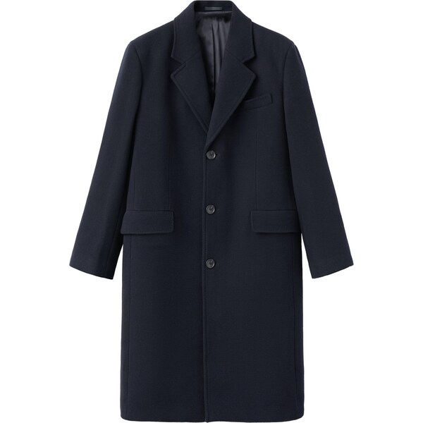 MANGO MAN Prechodný kabát námornícka modrá 66372705