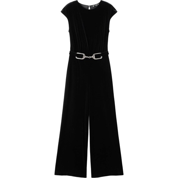 MANGO Overal čierna 66372702