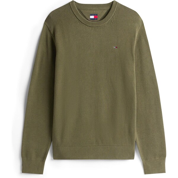 Tommy Jeans Sveter ESS olivová 66372931