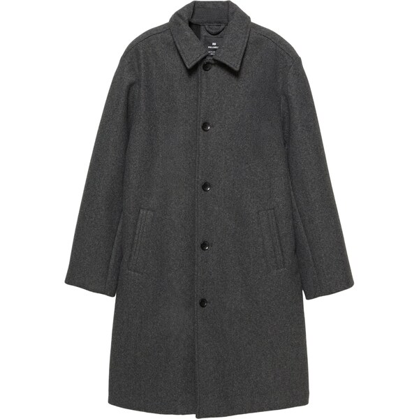 Pull&Bear Prechodný kabát tmavosivá 66372974