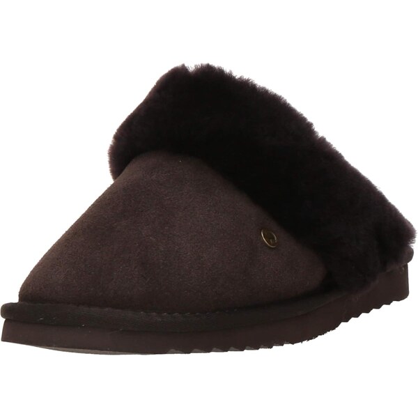 Warmbat Papuče Flurry čokoládová 66373007