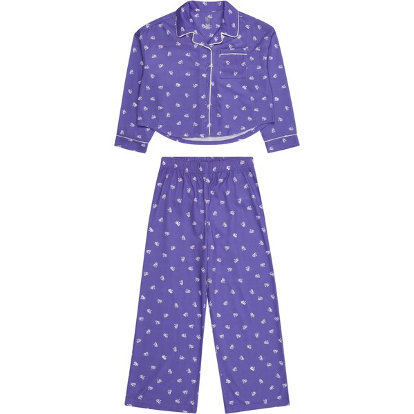 GAP Pyžamo fialová / biela 66373029
