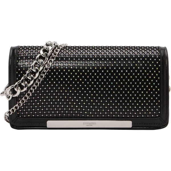 STEVE MADDEN Taška cez rameno Btaya čierna / strieborná 66373084