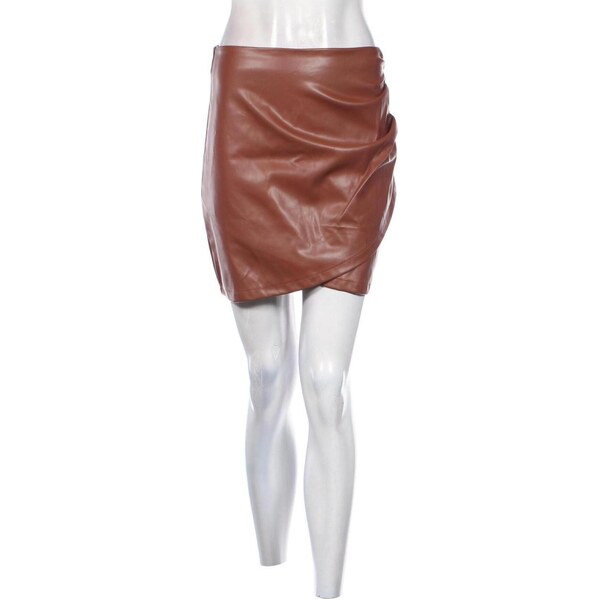 Kožená sukňa Unbranded 66375215