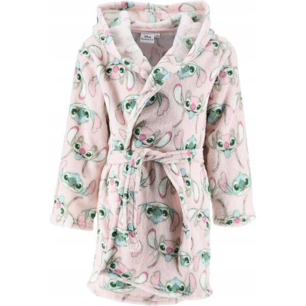 SunCity Dievčenský fleece župan s kapucňou Lilo & Stitch 66378981