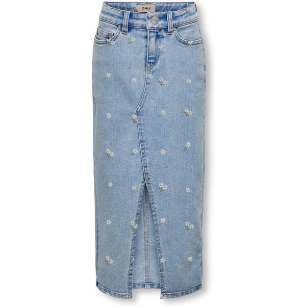 ONLY GIRLS Sukňa KOGSIRI modrá denim / žltá / svetlozelená / biela 66381355