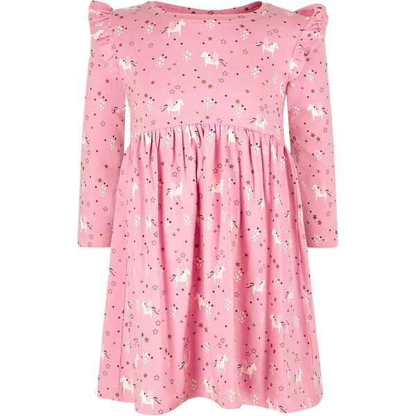 happy girls Šaty hnedá / baklažánová / orchideová / biela 66382231