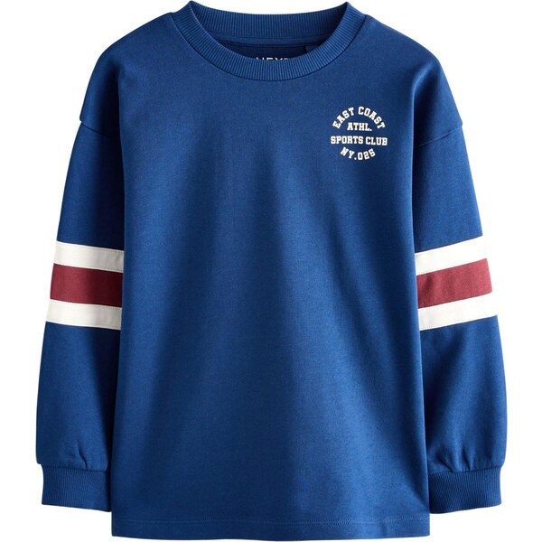 Next Tričko námornícka modrá / tmavočervená / biela 66382553