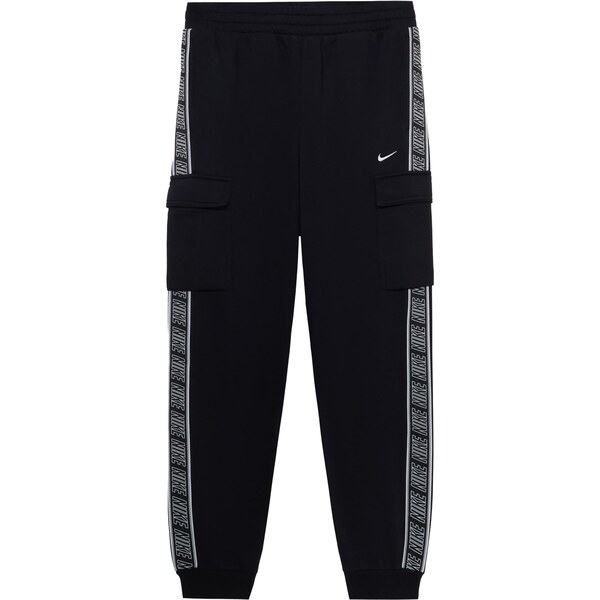 Nike Sportswear Nohavice CLUB+ čierna / biela 66382563