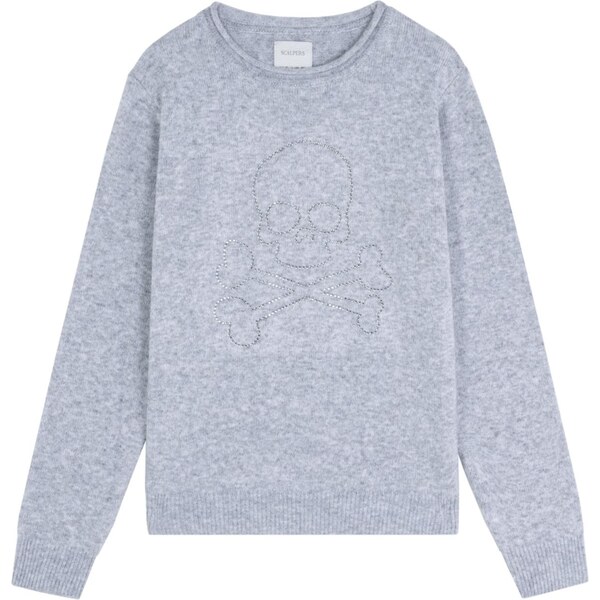 Scalpers Sveter sivá / sivá melírovaná 66382574