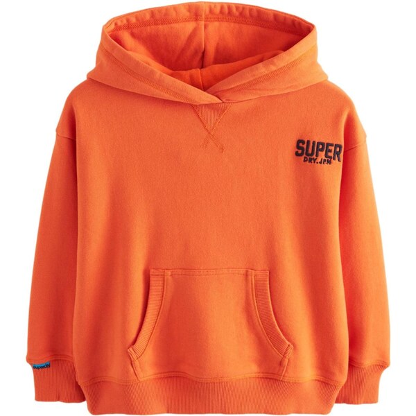 Superdry Mikina Essentials oranžová / čierna 66382581