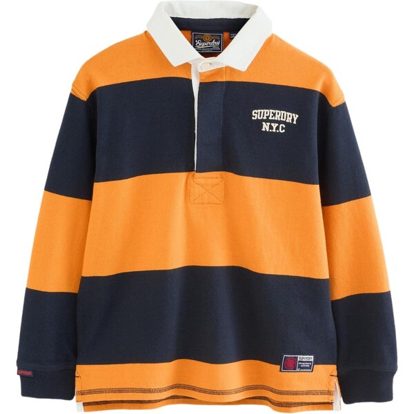 Superdry Tričko oranžová / čierna 66382583