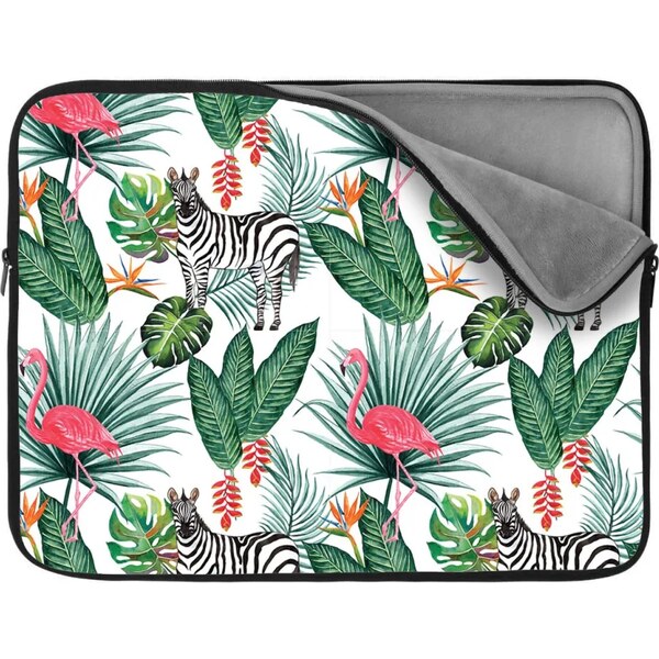 Sablio Obal na notebook Zebra a plameniak 65430269