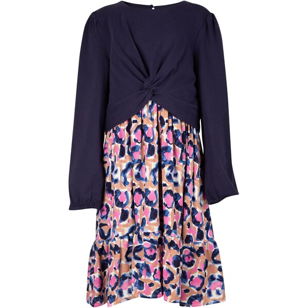 happy girls Šaty námornícka modrá / ružová 66382634