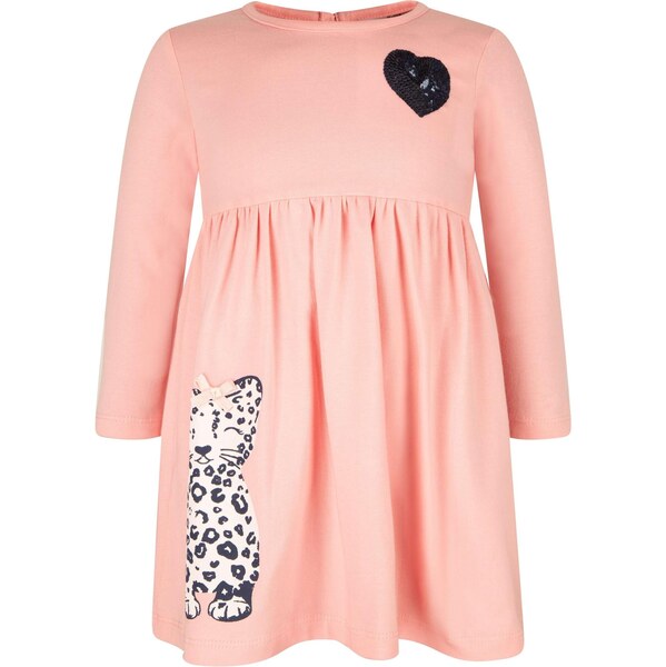 happy girls Šaty ružová / čierna / biela 66382641