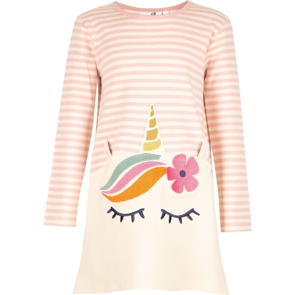 happy girls Šaty zmiešané farby / ružová 66382639