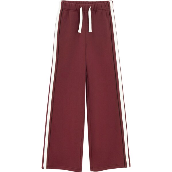 Cool Club Nohavice burgundská / čierna / biela 66382813