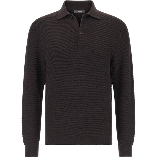 Boggi Milano Sveter tmavohnedá 66382827