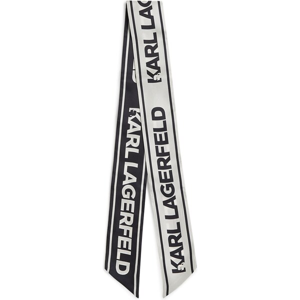 Karl Lagerfeld Šál čierna / biela 66382977