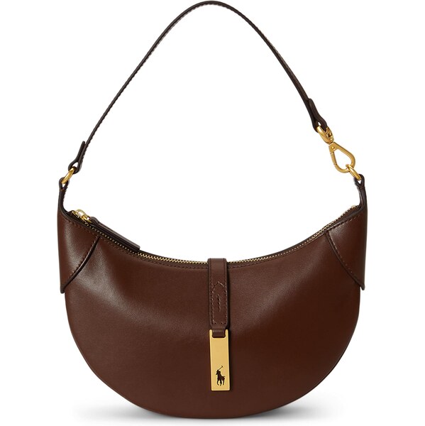 Polo Ralph Lauren Kabelka na rameno tmavohnedá 66383041