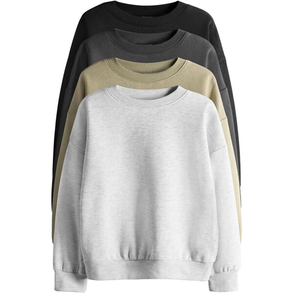 The Set Mikina antracitová / svetlosivá / svetlozelená / čierna 66383087