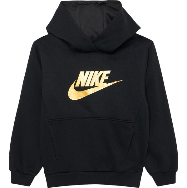 Nike Sportswear Mikina CLUB FLC zlatá žltá / čierna 66383225