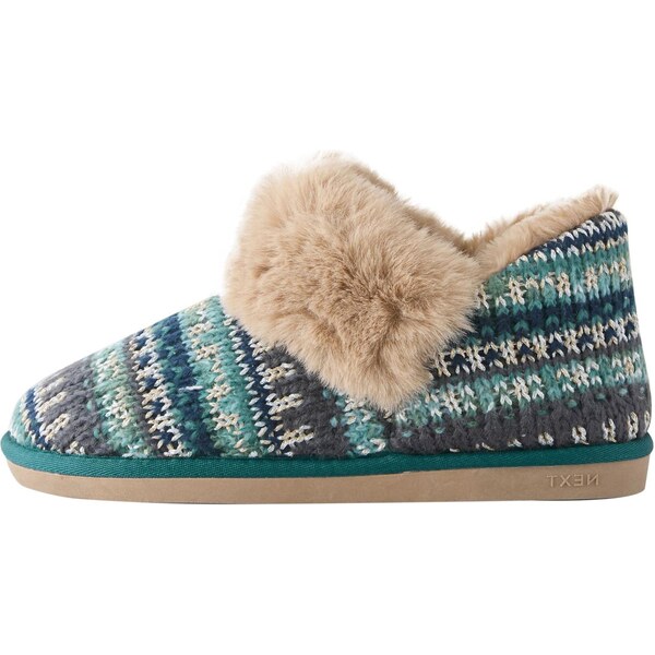 Next Papuče vodová / hnedá / zelená 66383293