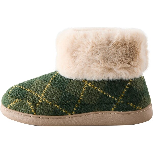 Next Papuče žltá / zelená / tmavozelená 66383301