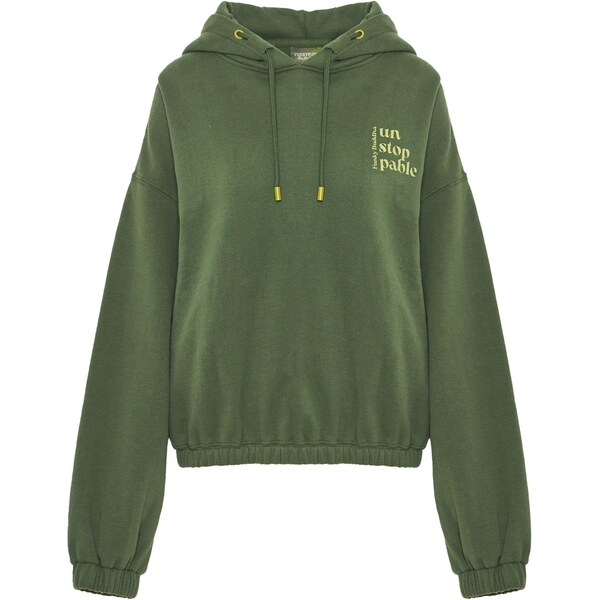 Funky Buddha Mikina zelená / limetová 66383407