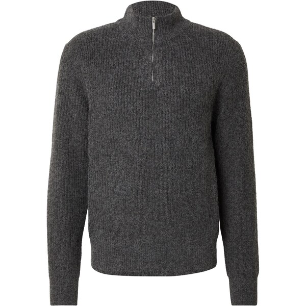 DAN FOX APPAREL Sveter Gabriel sivá melírovaná 66383467