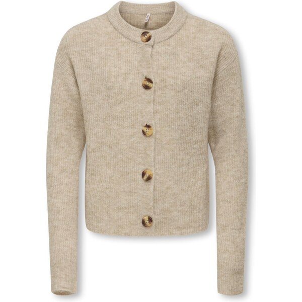 ONLY GIRLS Kardigán KOGCAMILLA sivobéžová 66383574