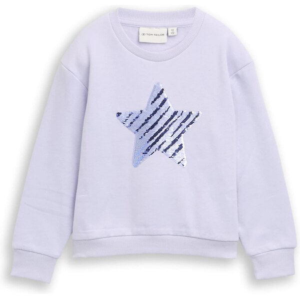TOM TAILOR Mikina levanduľová / svetlofialová 66383650