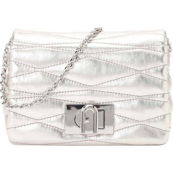 FURLA Taška cez rameno 1927 strieborná 66383662