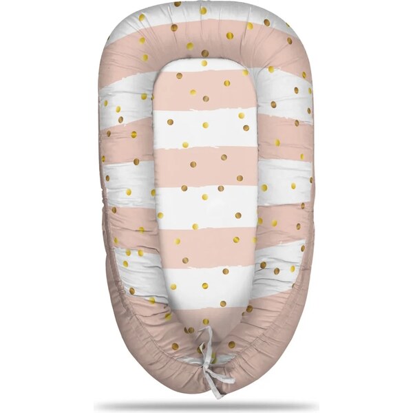Sablio Hniezdočko pre bábätko Pruhy a zlaté bodky 65114213