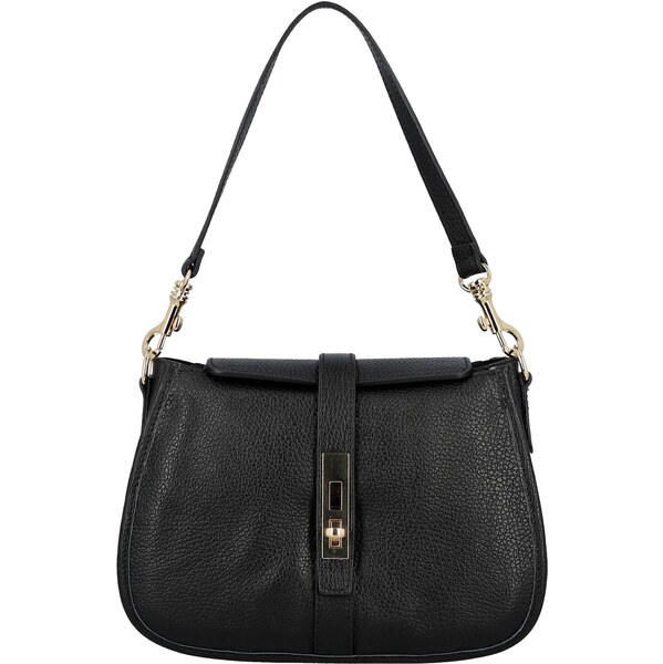 Dámska kabelka na rameno čierna - Delami Vera Pelle Heloise čierna 66403337